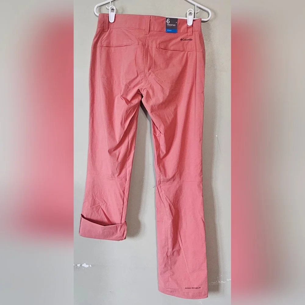 🩷💛Columbia Omni-Shield Active Fit Pants Size 6💜💙 - Picture 2 of 6